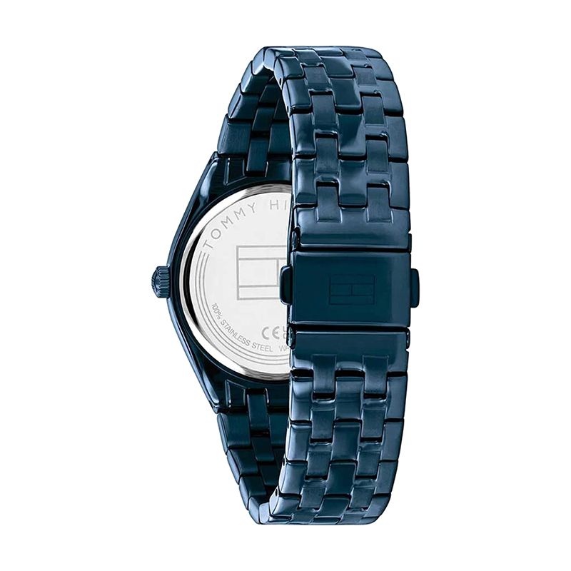 Montre Femme Tommy Hilfiger Rachel Acier Bleu Analogiques Edora