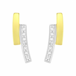 Boucles d’oreilles or, argent, fantaisie & diamant - matières (49) - puces - edora - 2