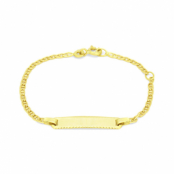 Bracelet Enfant Gourmette Bebe Or 750 1000 Jaune Bracelets Or 750 1000 Edora