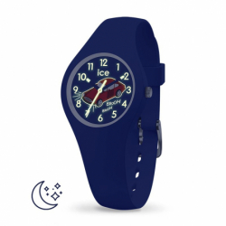 Montre enfant voiture ice watch silicone bleu - montres - edora