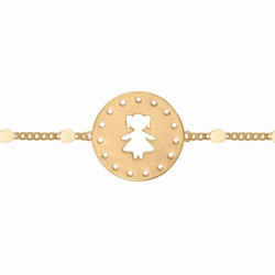 Bracelet enfant: gourmette enfant, or, argent - bijoux enfant - Edora