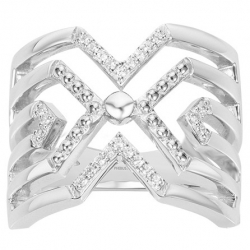 Bague Femme PHEBUS ARGENT 925/1000 et Oxydes