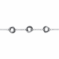 Bracelets femme: bracelet argent, or, bracelet georgette, jonc (38) - bracelets-acier - edora - 2