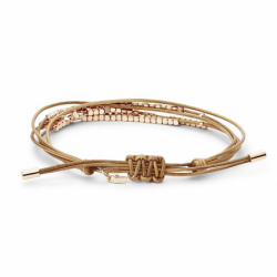 Bracelets femme: bracelet argent, or, bracelet georgette, jonc (38) - bracelets-cuir - edora - 2