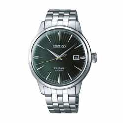 Montre homme automatique seiko presage acier argenté - automatiques - edora - 0