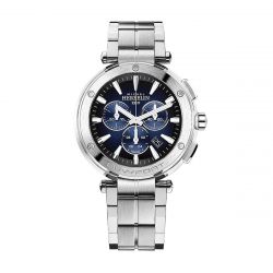 Montre homme chronographe michel herbelin newport chrono acier argenté 37688b35 - chronographes - edora - 0