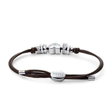 Bracelet or & argent, bracelet plaqué or, bracelet cuir & tissu (7) - bracelets-femme - edora - 2