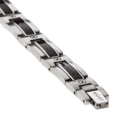 Bracelet or & argent, bracelet plaqué or, bracelet cuir & tissu (6) - bracelets-homme - edora - 2