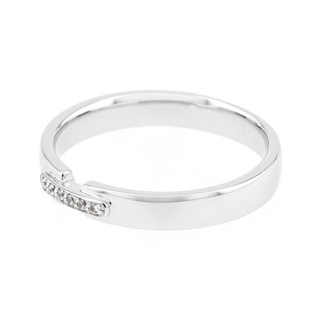 Bagues femme: diamant, bague argent, or & chevaliere femme (35) - alliances - edora - 2