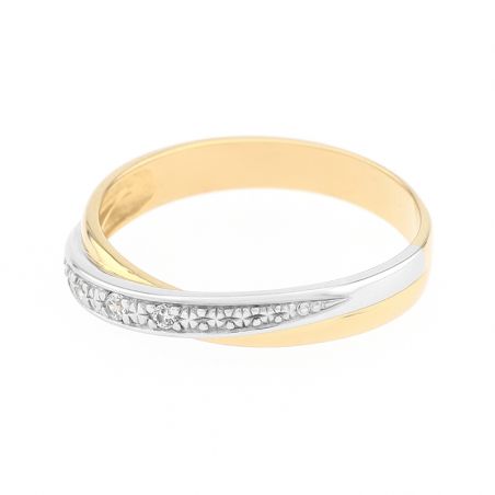 Bagues femme: diamant, bague argent, or & chevaliere femme (35) - alliances - edora - 2