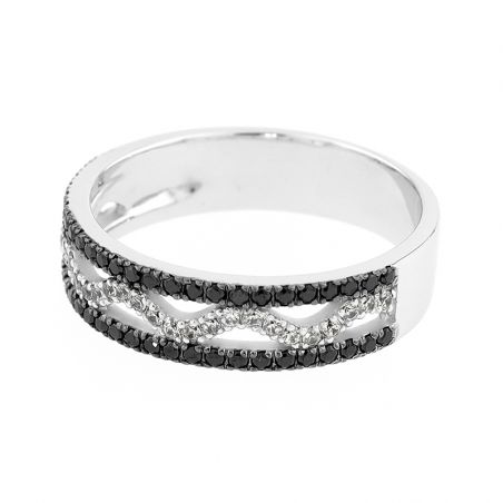 Bagues femme: diamant, bague argent, or & chevaliere femme (34) - alliances - edora - 2