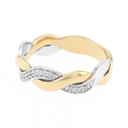 Bagues femme: diamant, bague argent, or & chevaliere femme (34) - alliances - edora - 2