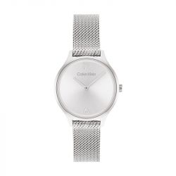 Montre femme calvin klein timeless 2h acier argenté - montres-femme - edora - 0