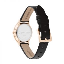 Montre femme calvin klein timeless 2h cuir noir - montres-femme - edora - 2