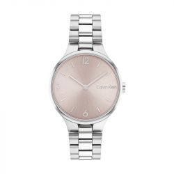 Montre femme calvin klein linked acier argenté - montres-femme - edora - 0