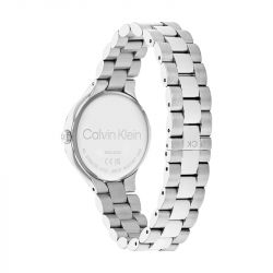 Montre femme calvin klein linked acier argenté - montres-femme - edora - 2