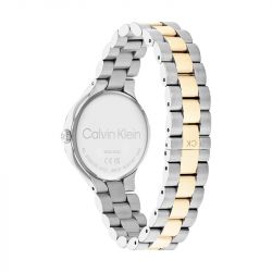 Montre femme calvin klein linked acier bicolore - montres-femme - edora - 2