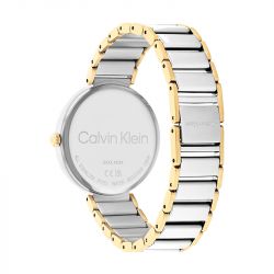 Montre femme calvin klein minimalistic acier bicolore 25200134 - montres-femme - edora - 2