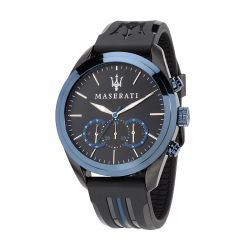 Montre homme chronographe maserati silicone noir  - montres-homme - edora - 0