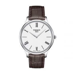 Montre homme tissot t-classic tradition 5.5 cuir brun - montres-homme - edora - 0