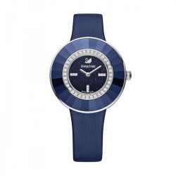 Montre Femme SWAROVSKI OCTEA DRESSY BLEU Cuir Bleu