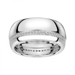 Bague femme edora argent 925/1000 et oxydes - bagues-femmes - edora - 0