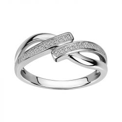 Bague femme edora argent 925/1000 et oxydes - bagues-femmes - edora - 0