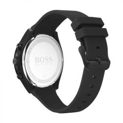 Montre homme chronographe hugo boss silicone noir - montres-homme - edora - 2