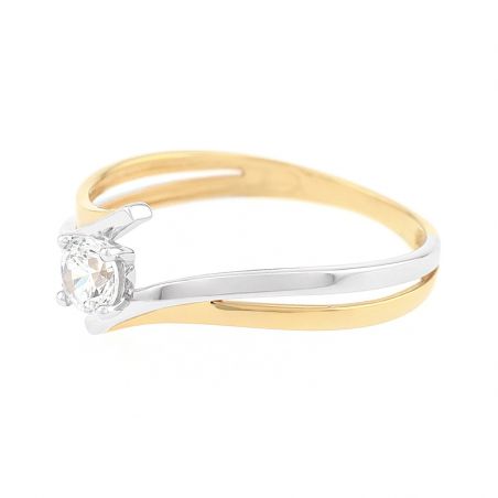 Bagues femme: diamant, bague argent, or & chevaliere femme (43) - bagues-or-375-1000 - edora - 2