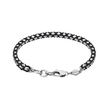 Bracelet or & argent, bracelet plaqué or, bracelet cuir & tissu (6) - plus-de-bracelets-hommes - edora - 2