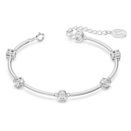 Bracelet or & argent, bracelet plaqué or, bracelet cuir & tissu (28) - bracelets-femme - edora - 2