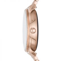 Montre femme fossil connectée  acier rose gold ftw6073 - accueil - edora - 1