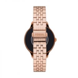 Montre femme fossil connectée  acier rose gold ftw6073 - accueil - edora - 2