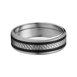 Bague Homme JOURDAN TYR Acier Inoxydable