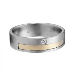 Bague Homme JOURDAN MIDGARD Acier Inoxydable