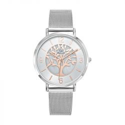 Montre femme go girl only acier argenté - montres-femme - edora - 0