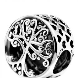 Charm femme pandora  racines familiales ajourÉ argent 925/1000 - charms - edora - 4