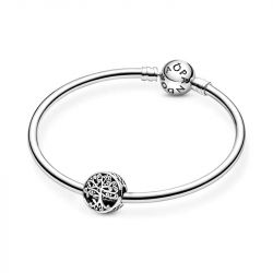 Charm femme pandora  racines familiales ajourÉ argent 925/1000 - charms - edora - 1