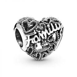 Charm Femme PANDORA CŒUR DE FAMILLE Argent 925/1000