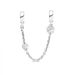 Charm femme pandora  chaÎne de confort marguerite argent 925/1000 - accueil - edora - 2