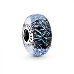 Charm femme pandora ocÉan verre de murano bleu foncÉ ondulÉ argent 925/1000 - accueil - edora - 0