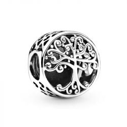 Charm femme pandora  racines familiales ajourÉ argent 925/1000 - charms - edora - 0