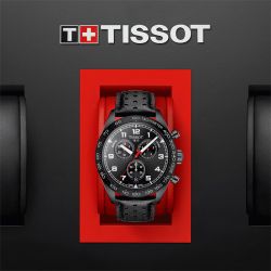 Montre homme chronographe tissot prs 516 cuir noir t1316173605200 - montres-homme - edora - 4