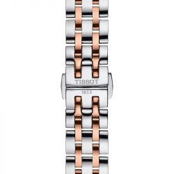 Montre femme  tissot classic dream lady acier bicolore t1292102201300 - montres-femme - edora - 4