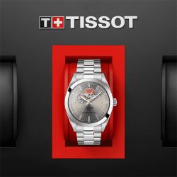 Montre homme automatique tissot gentleman powermatic 80 open heart acier argenté t1274071108100 - montres-homme - edora - 2