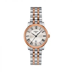 Montre femme  tissot carson premium lady  acier bicolore  t1222102203301 - montres-femme - edora - 0