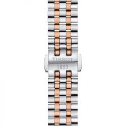 Montre femme  tissot carson premium lady  acier bicolore  t1222102203301 - montres-femme - edora - 4