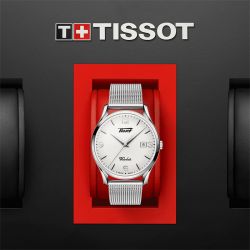 Montre homme  tissot heritage visodate acier argenté t1184101127700 - montres-homme - edora - 2