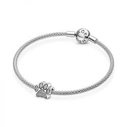 Charm femme pandora empreinte de patte scintillante argent 925/1000 - accueil - edora - 5