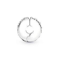 Charm femme pandora clip rangÉe scintillante incolore argent 925/1000 - accueil - edora - 2